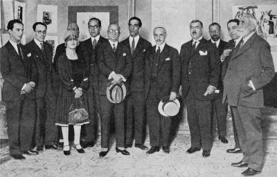  Exposição individual de Almada na União Ibero-Americana, Madrid, 1927.